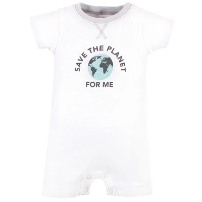 Touched By Nature Unisex Baby Organic Cotton Rompers, Nature Baby 3 Touched By Nature Unisex Baby Organic Cotton Rompers, Nature Baby - Image 3