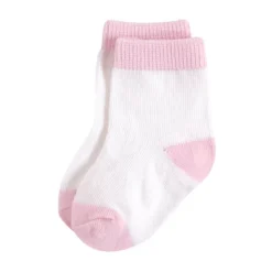 Touched By Nature Baby Girl Organic Cotton Socks, Navy Pink, 12-24 Months -Baby GUEST ee8af9eb 7b2c 4db5 ae5e bda7ba0b3d6f