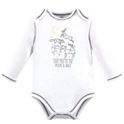 Touched By Nature Baby Boy Organic Cotton Long-Sleeve Bodysuits 5pk, Constellation 10 Touched By Nature Baby Boy Organic Cotton Long-Sleeve Bodysuits 5pk, Constellation -Baby GUEST f5ff5f8e d1b6 45a9 ba38 b4c87d07fabc