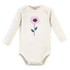 Touched By Nature Baby Girl Organic Cotton Long-Sleeve Bodysuits 5pk, Blossom -Baby GUEST f6b5747e d74f 4878 89f5 6dacac30408b