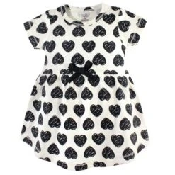 Touched By Nature Baby And Toddler Girl Organic Cotton Dress And Cardigan 2pc Set, Heart 6 Touched By Nature Baby And Toddler Girl Organic Cotton Dress And Cardigan 2pc Set, Heart -Baby GUEST f840d884 a373 4398 abcc 895ae79d6db7