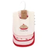 Touched By Nature Baby Organic Cotton Bibs 5pk, Cutie Pie, One Size