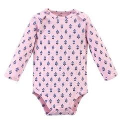 Touched By Nature Baby Girl Organic Cotton Long-Sleeve Bodysuits 5pk, Blossom -Baby GUEST fdb66450 fd51 4c97 994f 257f1b2d5878