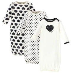 Touched By Nature Baby Girl Organic Cotton Long-Sleeve Gowns 3pk, Heart, 0-6 Months 7 Touched By Nature Baby Girl Organic Cotton Long-Sleeve Gowns 3pk, Heart, 0-6 Months -Baby GUEST fdb80241 ce4a 4953 934f 63baa75ff2bc