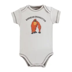 Touched By Nature Organic Cotton Bodysuits, Endangered Safari -Baby GUEST ffe01298 2042 4e02 9edd a6797197596f